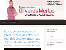 Tablet Screenshot of olivaresmerlos.com